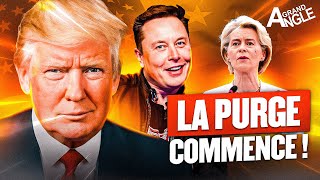 TrumpMusk  LAlliance Qui Fait Trembler Washington amp l’Europe [upl. by Esorbma]