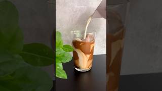 Instant butterscotch latte coffee coldcoffee instantcoffee shorts [upl. by Suinuj]