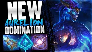 New Aurelion Sol Rework Glacial Augment Gameplay [upl. by Alfeus11]