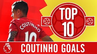 Top 10 Philippe Coutinhos Premier League screamers for Liverpool [upl. by Shaeffer]