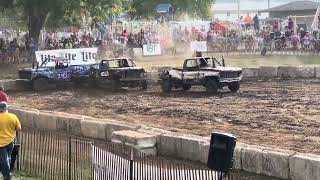 Wild West Days Mazo 2023 Demo Derby Trucks [upl. by Hardigg]