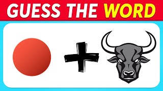 Guess the Word by Emoji  Emoji Quiz Challenge [upl. by Sergo]