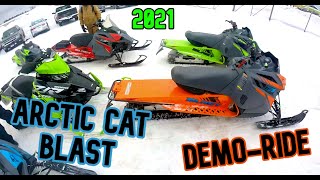 ARCTIC CAT BLAST DEMO RIDE 2020 [upl. by Girardo]