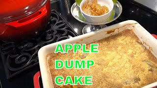 3 Ingredient Apple Dump Cake With Cake Mix And Apple Pie Filling [upl. by Uranie295]