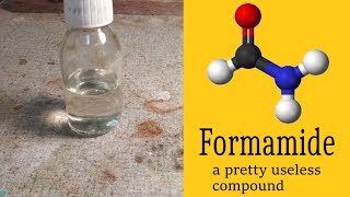 Formamide synthesis [upl. by Inatsed]