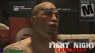 Rage Quitter Gets Beaten To A Bloody Pulp Fight Night Champion Xbox One Online [upl. by Ahsinawt]