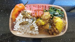 Surinaamse Kip Kerrie Maken  Masala Kip  Chicken in Curry Powder [upl. by Asilahs236]