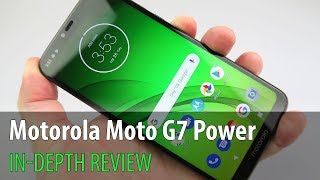 Motorola Moto G7 Power InDepth Review 5000 mAh Battery Phone [upl. by Gretel]