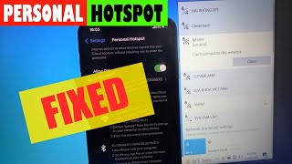 iPhone Hotspot Not Connecting to Laptop SOLVED [upl. by Parthena]