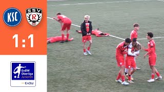 EnBWOberliga  CJunioren Karlsruher SC  SSV Reutlingen 202425 [upl. by Eerat]