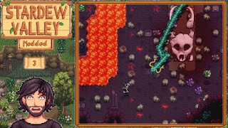 Modded Stardew Valley  3 The Zuzu City Cave [upl. by Naujyt976]