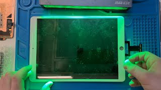 🔧iPad Air 3 Glass Only Replacement Touch Repair 4K video🎬 [upl. by Barney249]