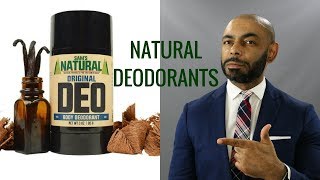 Top 8 Best Mens Natural Deodorants [upl. by Codie]