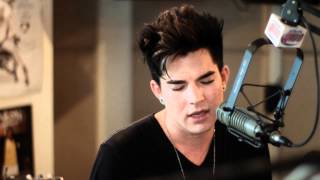 Adam Lambert quotBetter than I know myselfquot live on The Bert Show [upl. by Lawan503]