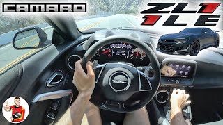 The Camaro ZL1 1LE is a Brutal Daily…and Totally Worth It POV Drive Review [upl. by Jopa]