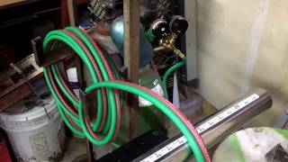 Replacing Oxy Acetylene Cutting Torch Hose [upl. by Airotahs730]