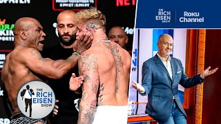 Rich Eisen Uses Mike Tyson vs Jake Paul to Expertly Troll TJ and the Cowboys  The Rich Eisen Show [upl. by Emoraj]