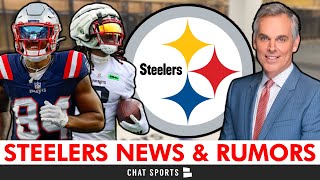 Steelers Rumors 2 Patriots WRs LINKED To PIT  Colin Cowherd’s SHOCKING Take On The Steelers [upl. by Rosalinda681]