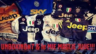 INCREDIBILE VOGLIO BENE alla JUVENTUS  UNBOXING7 amp le MIE MAGLIE della JUVE [upl. by Ruyam511]