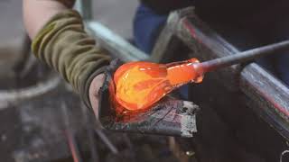 How We Make Glass Paperweights  The Art Of Glass Making  Bath Aqua Glass [upl. by Wilfred875]