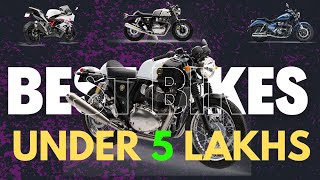 Best Bike Under 5 Lakhs in India  Top 5 bikes On Road uner 5 Lkahs  Feature power top speed [upl. by Anaxor]