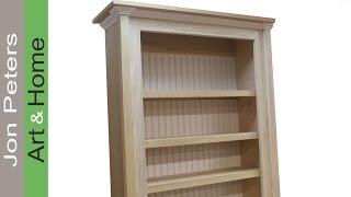 How to Build a Bookcase Bookshelf Cabinet [upl. by Zoi]