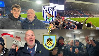 WBA VS BURNLEY VLOG FRUSTRATION STARTS TO MOUNT AS THE BAGGIES DRAW AGAIN [upl. by Fabe]