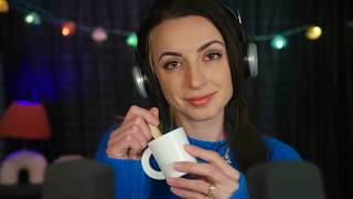 ASMR  Chill with Me💙Random New Triggers amp Rambles [upl. by Kerwinn]