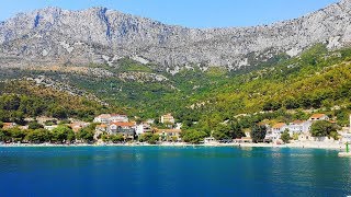 Sućuraj  Drvenik beautiful views from the ferry  4K [upl. by Zetniuq168]