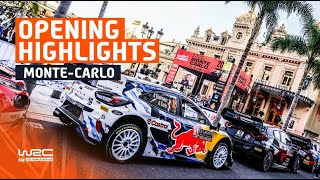 Opening Ceremony Highlights  WRC Rallye MonteCarlo 2024 [upl. by Tedman]