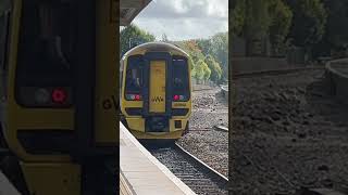 158958 departing Barnstaple for Exeter Central [upl. by Laurens388]