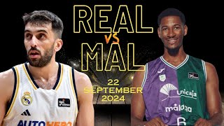 Real Madrid vs Unicaja Malaga  Super Cup Final Highlights  22 September 2024 [upl. by Nawaj]