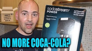 Sodastream POWER Homemade Soda Maker Unboxing amp First Look [upl. by Rockafellow]