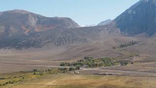 Lake Crowley b4 Mammoth airport [upl. by Afas]