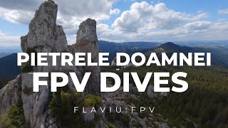 Pietrele Doamnei  FPV cinematic dives [upl. by Carvey588]