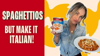 Giada Recreates a Childhood Favorite SpaghettiOs [upl. by Ablasor]