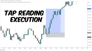 How I Read Price In Forex Tap Reading amp Execution ICT Concepts [upl. by Itak]