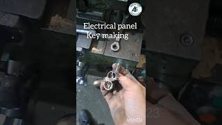 Electrical panel key making lathemachine lathework shorts viral [upl. by Anirtap197]