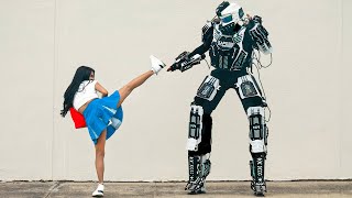 ROBOT PICKING UP GIRLS PRANK  HoomanTV [upl. by Claudetta62]