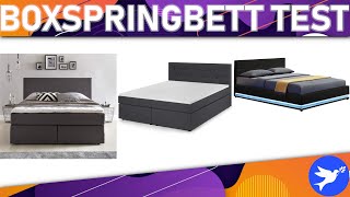 ᐅ Boxspringbett Test 2023  Beste Boxspringbetten vorgestellt [upl. by Norha727]