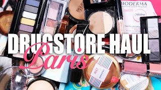 DRUGSTORE HAUL  Paris Drugstore Makeup [upl. by Brendan]