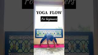 Yoga flow for Beginners  youtubeshorts shorts [upl. by Win]