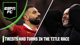 Man City LOSE amp Liverpool WIN Full reaction to Premier League action  ESPN FC [upl. by Nosidam]