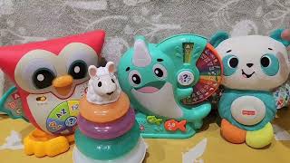 Fisher Price Linkimals Maintenance amp Synchronization  Llama Owl Narwhal and Panda [upl. by Ttenrag]