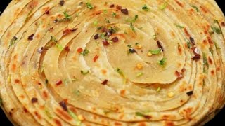 लच्छा परांठा बनाने की आसान विधि  Lachha Paratha Recipe  Rastaurant Style Lachha Paratha Recipe [upl. by Jennette]