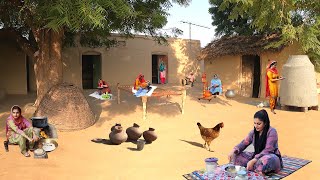 Very Unique Woman Village Life Pakistan  Traditional Village Food  Old Culture  Stunning Pakistan [upl. by Ulysses]