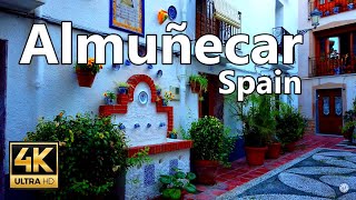 Almuñecar walk  Walking the old streets  Costa Tropical  Andalucia  4k 60fps Spain [upl. by Tur919]