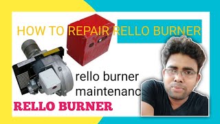 how to rello burner repair  Riello burner maintenance [upl. by Domineca886]