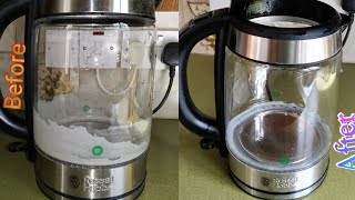 How to descale a kettle with vinegar [upl. by Yellehs]