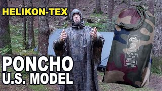 HELIKONTEX  PONCHO US MODEL  TRE GIORNI SOTTO LACQUA [upl. by Ardyaf]